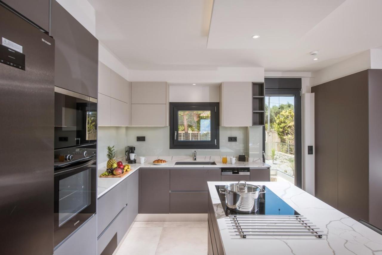 Luxury Villa Marelina Limenas Chersonisou Exterior foto