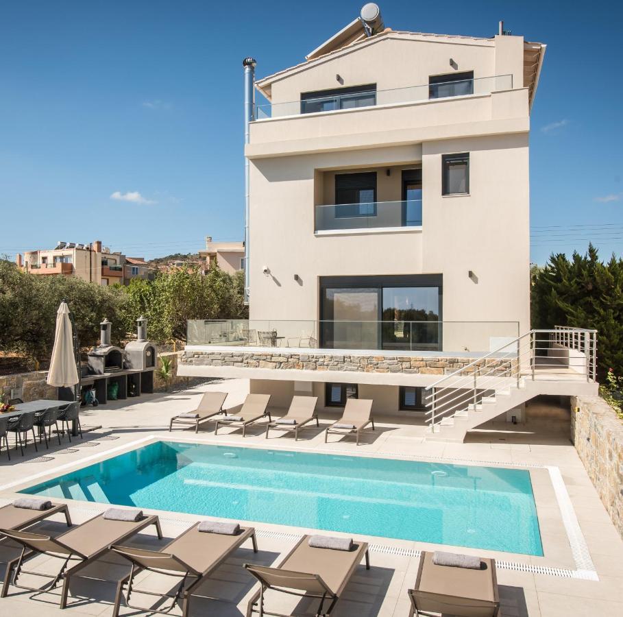 Luxury Villa Marelina Limenas Chersonisou Exterior foto
